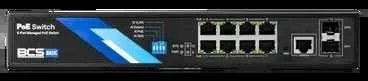 Šakotuvas Bcs Basic BCS-B-SP08G-2SFP-M