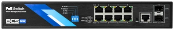 Šakotuvas Bcs Basic BCS-B-SP08G-2SFP-M