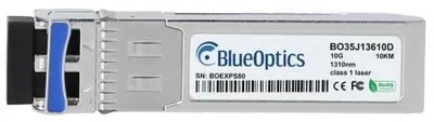 Šakotuvas „BlueOptics SFP-10G-LR“ tinklo siųstuvo-imtuvo modulis, 10000 Mbit/s SFP+, 1310 nm šviesolaidinis