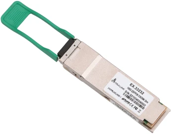Šakotuvas Extralink QSFP28 | QSFP28 modulis | 100Gb/s, 2km, vieno režimo, Duplex LC
