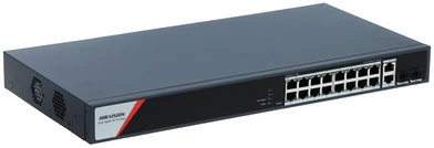 Šakotuvas Jungiklis POE DS-3E1520HP-SI-16P2T2F 16 PRIEVADŲ SFP Hikvision