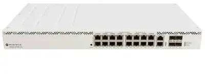 Šakotuvas Mikrotik CRS320-8P-8B-4S+RM | Jungiklis | 16x RJ45 1000Mb/s PoE+, 4x SFP+