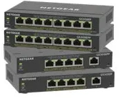 Šakotuvas NETGEAR 8PT GE Plus jungiklis W/POE+