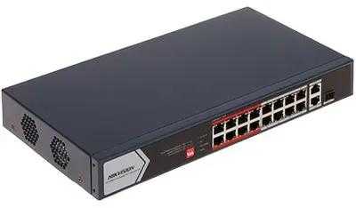 Šakotuvas SWITCH POE DS-3E0318P-E/M(C) 16 PRIEVADŲ SFP Hikvision