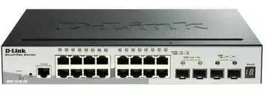 Šakotuvas D-LINK 52-Port Smart Managed PoE+ Gigabit Stack Switch 4x 10G dlink žalias 3.0 48x 10/100/1000Mbit/s TP RJ-45 PoE Port 802.3at