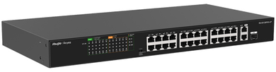 Šakotuvas SWITCH POE RG-ES126FGS-LP 24 PRIEVADŲ REYEE