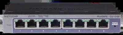 Šakotuvas Jungiklis NETGEAR GS108E-400EUS