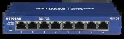 Šakotuvas SWITCH NETGEAR GS108GE