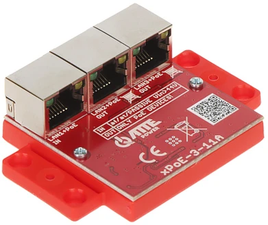Šakotuvas AT3 SWITCH POE XPOE-3-11A 3 PRIEVADŲ ATTE