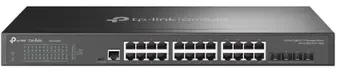 Šakotuvas TP-Link 24-PORT GIGABIT MANAGED SWITCH - WITH 4 10GE SFP+ SLOTS