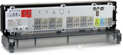 Salus bezvadu vadības modulis KL08RF ar 8 zonām, 230V