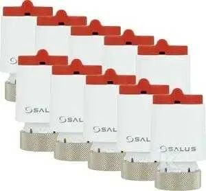 Salus „Afriso Rinkinys“ – dešimt termoelektrinių pavarų T30NC230A, NC, 230 V, M30 x 1,5 mm