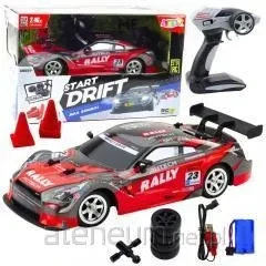 Lean Toys Nuotoliniu būdu valdomas lenktyninis automobilis su drift funkcija 1:16