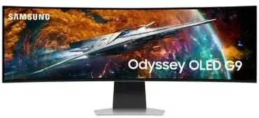 Monitorius - Samsung Odyssey OLED G9 49-Colių Dual QHD 240Hz Lenktas Juodas