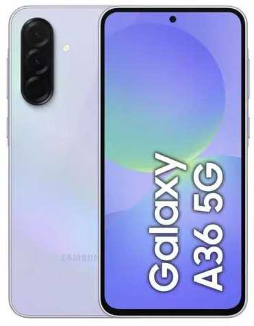 Mobilusis telefonas Samsung Galaxy A36 5G, 128GB violetinė
