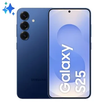 Samsung Galaxy S25 15,8 cm (6,2 colio) dviejų SIM kortelių „Android 15“ 5G USB C tipo 12 GB 256 GB 4000 mAh tamsiai mėlynas