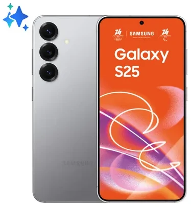 SAMSUNG Galaxy S25 5G 12/256GB Silver Shadow