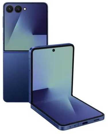 Samsung Galaxy Z Flip7 F766B 5G Dual Sim 12GB RAM 256GB – Mėlyna Shadow