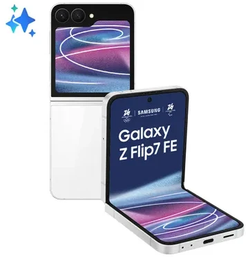 SAMSUNG Galaxy Z Flip7 FE 5G 8/256GB White