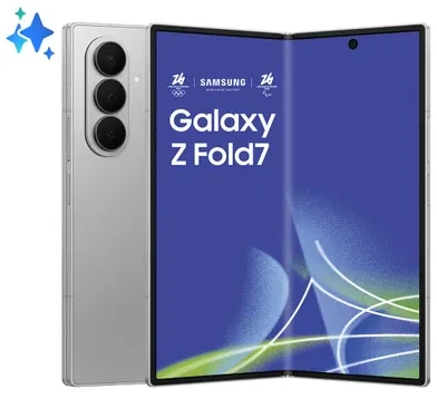 Samsung Galaxy Z Fold7 20,3 cm (8") Android 16.0 5G 12 GB 256 GB 4400 mAh Sidabrinis