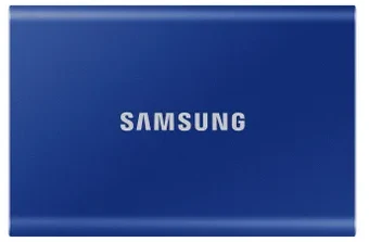 Kietasis diskas Dysk zewnętrzny SSD Samsung T7 (1TB; USB 3.2; mėlyna; MU-PC1T0H/WW)
