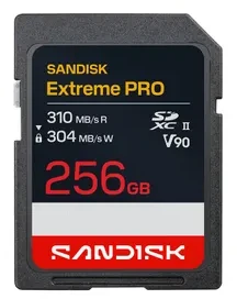 Atminties kortelė SanDisk SDXC 256GB Extreme Pro 310/304 MB/s V90 UHS-II