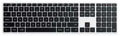 Carruzzo Belaidė klaviatūra QWERTY Satechi Slim X3 ST-BTSX3S sidabrinis