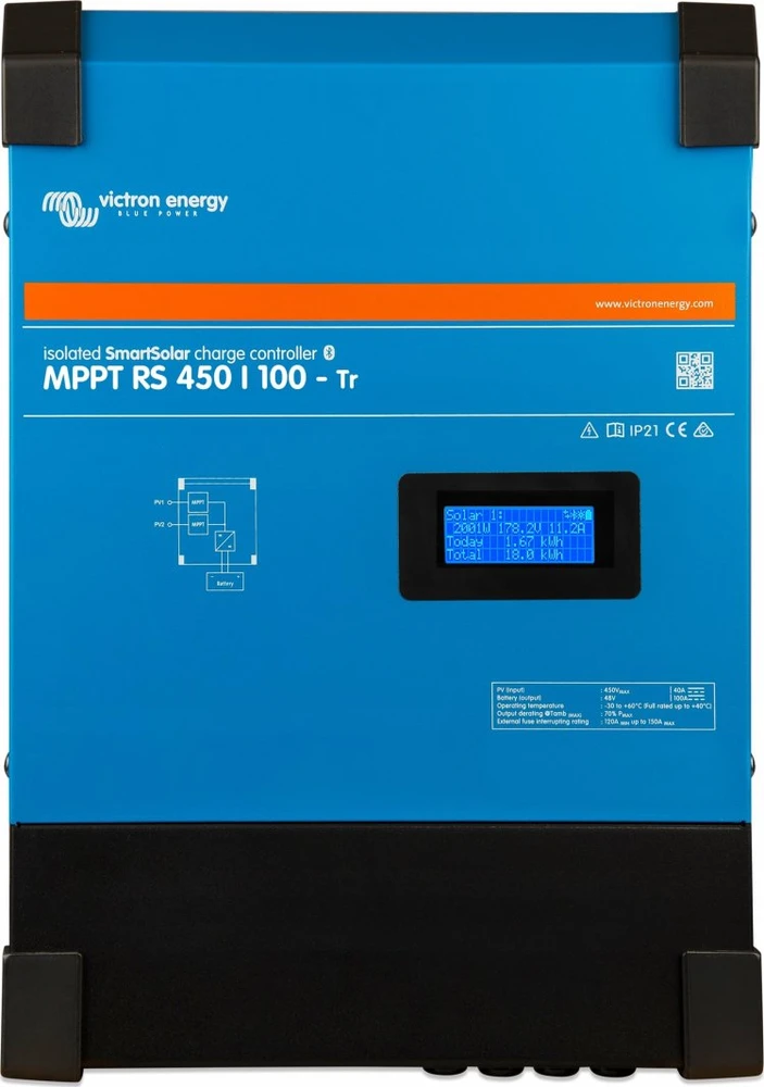 Saulės elektrinės valdiklis Victron Energy SmartSolar MPPT 250/100-TR