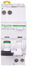 „Schneider“ liekamosios srovės pertraukiklis 2P 16A B 0,03A tipo AC iDPNa Vigi (A9D51616)