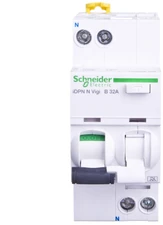 Schneider Diferencinis srovės perjungiklis su perjungimo jungikliu 32A 30mA A tipo 1-field + N - A9D56632