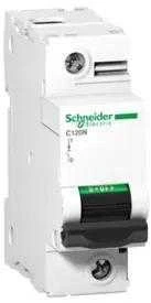 Schneider Electric Schneider A9N18357 Grandinės pertraukiklis 1P C 80A 10kA AC C120N A9N18357