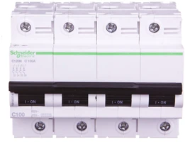 „Schneider Electric“ grandinės pertraukiklis 4P C 100A 10kA AC C120N (A9N18374)