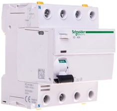 Schneider diferencinis srovės perjungiklis 4P 40A 0.3A A tipo (A9Z24440)