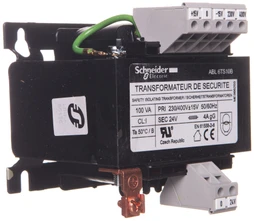 Schneider 100VA transformatorius su gnybtų jungtimis