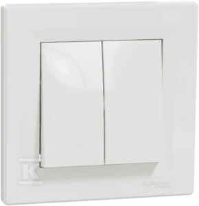 Schneider Electric Dviguba laiptų jungtis Asfora balta - EPH0600121