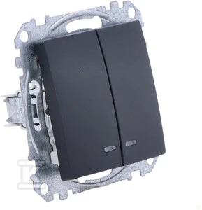 Schneider Electric KOMBINACINIS ŽVAKĖS APŠVIETIMAS Juodas ANTRA.SEDNA