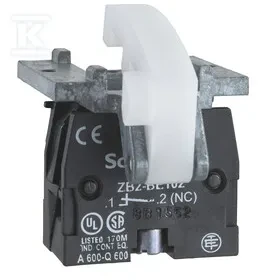 „Schneider Electric“ pagalbinio kontakto 1NC pagrindo laikiklis (XACS102)