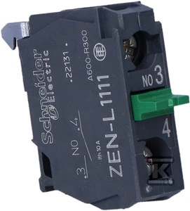 Schneider Electric pagalbinis kontaktas 1 NĖRA galinio tvirtinimo ZENL1111