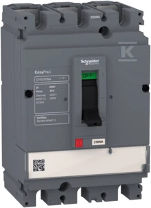 Schneider Electric „Schneider“ maitinimo jungiklis 3P 160A „EasyPact CVS160NA“ – LV516425