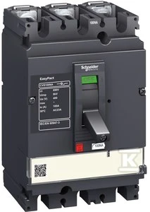 Schneider Electric „Schneider“ maitinimo jungiklis 3P 160A „EasyPact CVS160NA“ – LV516425