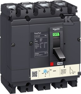 Schneider Electric „Schneider“ grandinės pertraukiklis 250A 4P 36kA „EasyPact CVS250 TM250D“ (LV525353)