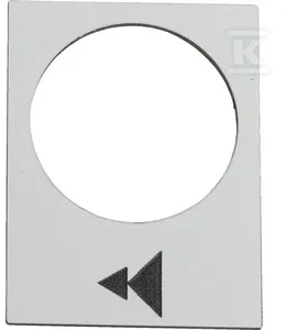Schneider Electric ETYKIETA ZB2BY4903