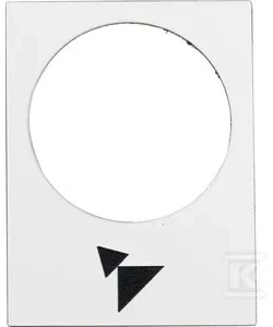 Schneider Electric ETYKIETA ZB2BY4915