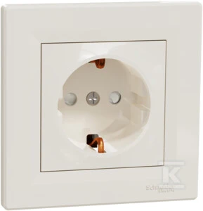 Schneider Electric GN.1-KR.SCHUKO PRZ.KREM ASFORA