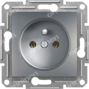 Schneider Electric Lizdas Asfora pojedyncze stal (EPH2800162)