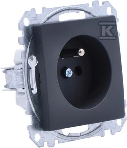 Schneider Electric GN.1-KR.Z/U JUODA ANTRACYT SEDNA DES