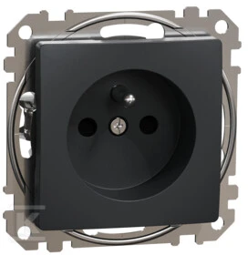 Schneider Electric GN.1-KR.Z/U JUODA ANTRACYT SEDNA DES