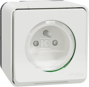 „Schneider Electric Mureva“ stiliaus kištukinis lizdas 2P+PE MUR39030