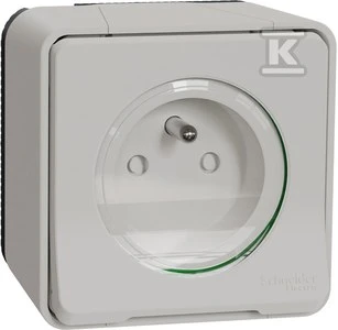 „Schneider Electric Mureva“ stiliaus kištukinis lizdas 2P+PE MUR39030