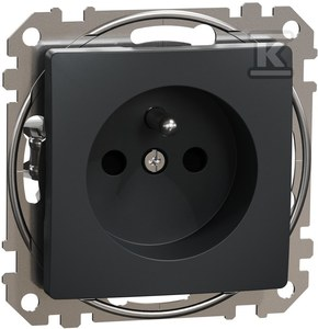 Schneider Electric GN.1-KR.Z/U Z.ZGW.Juodas ANT.SEDNA DES
